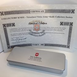 2002 VSAKCS Certificate