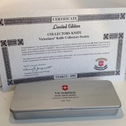 2004 VSAKCS Certificate