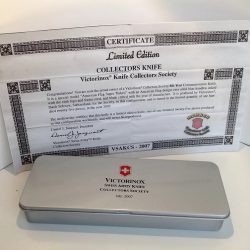 2007 VSAKCS Certificate